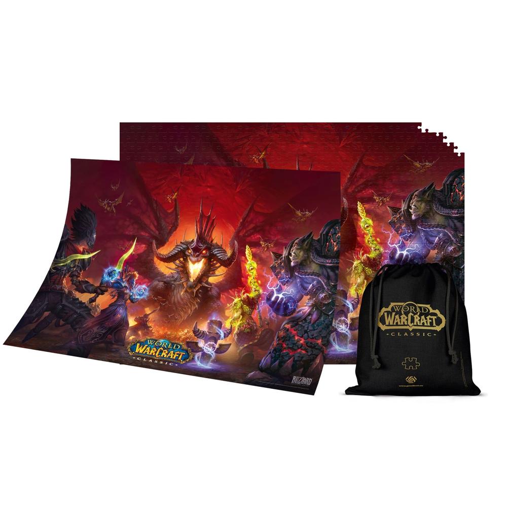Good Loot World of Warcraft Classic Onyxia 1000 darabos Puzzle Konzol