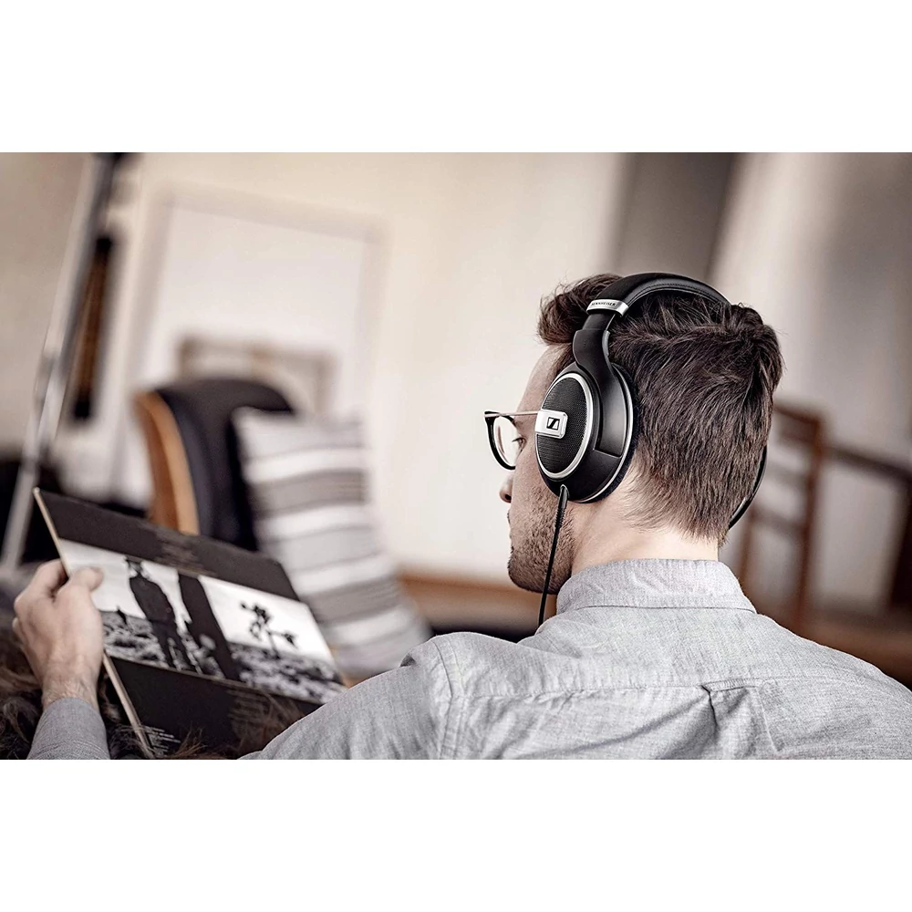 Sennheiser HD 599 SE nyitott fejhallgato Fekete Ezust 508697