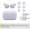 Jabra Elite 3 Bluetooth fülhallgató - Lila (100-91410702-98)
