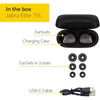Jabra Elite 75t Bluetooth fülhallgató - Titanium Black (100-99090000-60)