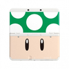 New 3DS Nintendo Cover Plates Toad (Green)