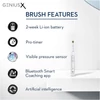 Oral-B Genius X elektromos fogkefe Cross Action fejjel - Fehér