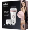 Braun Silk-épil 9 9-720 SensoSmart epilátor - Fehér/Rózsaszín (SES9720)