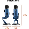 Blue Yeti USB mikrofon - Kék/Fekete (988-000232)