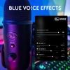 Blue Yeti Kit USB Mikrofon + Pop Filter - Fekete (988-000528)