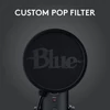 Blue Yeti Kit USB Mikrofon + Pop Filter - Fekete (988-000528)