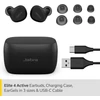 Jabra Elite 4 Active Bluetooth fülhallgató - Fekete (100-99180700-98)