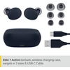 abra Elite 7 Active Bluetooth fülhallgató - Sötétkék (100-99171702-98)