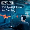 Sony INZONE H7 wireless headset - Fehér/Fekete (WHG700W.CE7)