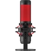 HyperX QuadCast mikrofon - Fekete/Piros (HX-MICQC-BK)