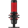 Kép 2/5 - HyperX QuadCast mikrofon - Fekete/Piros (HX-MICQC-BK)