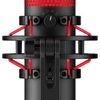 HyperX QuadCast mikrofon - Fekete/Piros (HX-MICQC-BK)