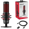 HyperX QuadCast mikrofon - Fekete/Piros (HX-MICQC-BK)