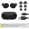 Jabra Elite 7 Active Bluetooth fülhallgató - Fekete (100-99171700-98)