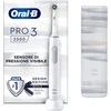 Oral-B PRO 3 3500 Cross Action Design Edition elektromos fogkefe + Utazótok - Fehér
