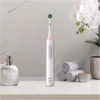 Oral-B PRO 3 3500 Cross Action Design Edition elektromos fogkefe + Utazótok - Fehér