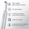 Oral-B PRO 3 3500 Cross Action Design Edition elektromos fogkefe + Utazótok - Fehér