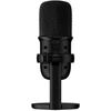 HyperX QuadCast mikrofon - Fekete/Piros (HX-MICQC-BK)
