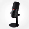HyperX QuadCast mikrofon - Fekete/Piros (HX-MICQC-BK)