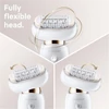 Braun Silk-épil 9 Flex 9020 epilátor + 6 kiegészítő - Fehér/Arany (SE9F9020)