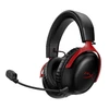 HyperX Cloud III Wireless gaming headset - Fekete/Piros (77Z46AA)