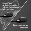 HyperX Cloud III Wireless gaming headset - Fekete/Piros (77Z46AA)