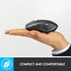 Logitech MX Anywhere 2S Bluetooth Edition egér (2023-as) - Fekete/Grafit