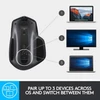 Logitech MX Master 2S Bluetooth Edition egér (2023-as) - Fekete/Grafit