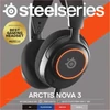 SteelSeries Arctis Nova 3 RGB Gaming Headset - Fekete (61631)