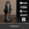 Blue Yeti Nano USB mikrofon - Fekete (988-000401)