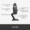 Blue Yeti X Pro Micro USB mikrofon - Fekete (988-000244)