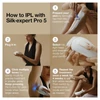 Braun PL5157 Silk-expert Pro 5 IPL villanófényes szőrtelenítő - Fehér/Arany