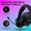 HyperX Cloud Stinger 2 Core PS4/PS5 vezetékes gaming headset - Fekete (6H9B6AA)