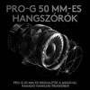 Logitech G Pro X SE (2. generációs) 7.1 gaming headset - Fekete (981-001470)