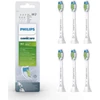 Philips HX6066/10 Sonicare W2 Optimal White fogkefe pótfej 6db - Fehér