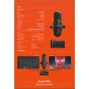 SteelSeries Alias Pro Kit XLR mikrofon + Stream Mixer - Fekete (61597)