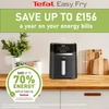 Tefal Easy Fry&Grill 2 az 1-ben forrólevegős sütő - fekete (EY505815)
