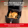 Tefal Easy Fry&Grill 2 az 1-ben forrólevegős sütő - fekete (EY505815)