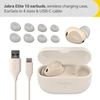 Jabra Elite 10 Bluetooth fülhallgató - Krém (100-99280701-98)