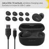 Jabra Elite 10 Bluetooth fülhallgató - Matt Fekete (100-99280703-98)