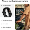 Fitbit Charge 6 aktivitásmérő, S-L méret - Fekete (GA05183-EU)