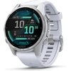 Garmin Fenix 8 Amoled okosóra 43mm - Ezüst/Fehér (010-02903-00)