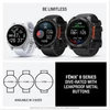 Garmin Fenix 8 Amoled okosóra 43mm - Ezüst/Fehér (010-02903-00)