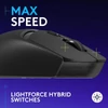 Logitech G309 Lightspeed vezeték nélküli gamer egér - Fekete (910-007200)