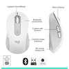 Logitech M650 Signature jobbkezes vezeték nélküli egér - Fehér (910-006255)