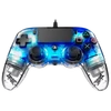 Nacon Wired Illuminated Compact Controller - Kék (PS4)
