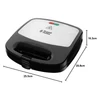 Russel Hobbs Fiesta 3 az 1-ben szendvicssütő / gofri / grill (24540-56)