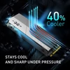 Silicon Power XS70 2TB-os SSD Hűtőbordákkal (SP02KGBP44XS7005)