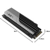 Silicon Power XS70 2TB-os SSD Hűtőbordákkal (SP02KGBP44XS7005)