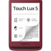 PocketBook Touch Lux 5 e-Book olvasó - Rubint vörös (PB628-R-WW)